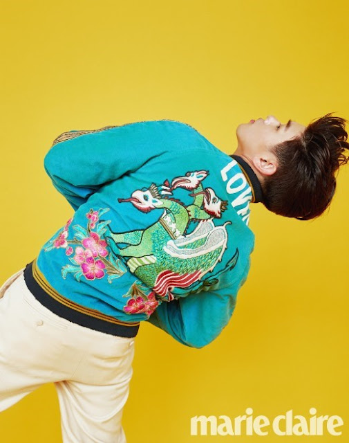 Eric Nam has a perky photoshoot with 'Marie Claire' 