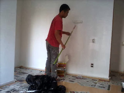 pintura apartamento pequeno e grande