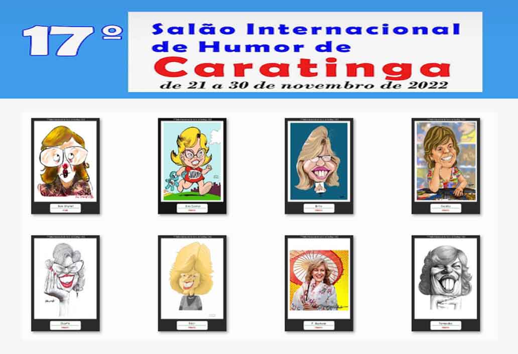 Selected Caricature of the 17th Caratinga Humor Exhibition, Brazil 2022