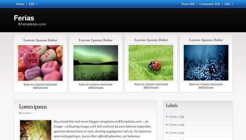 Blogger Toolbox: Fresh, Free and Stunning Blogger Templates