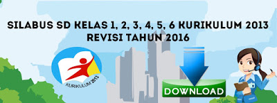 Silabus SD Kelas 2 Kurikulum 2013 Revisi 2016