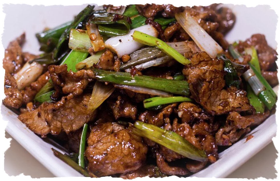 Beef &amp; Mushroom Chop Suey Recipe — Dishmaps