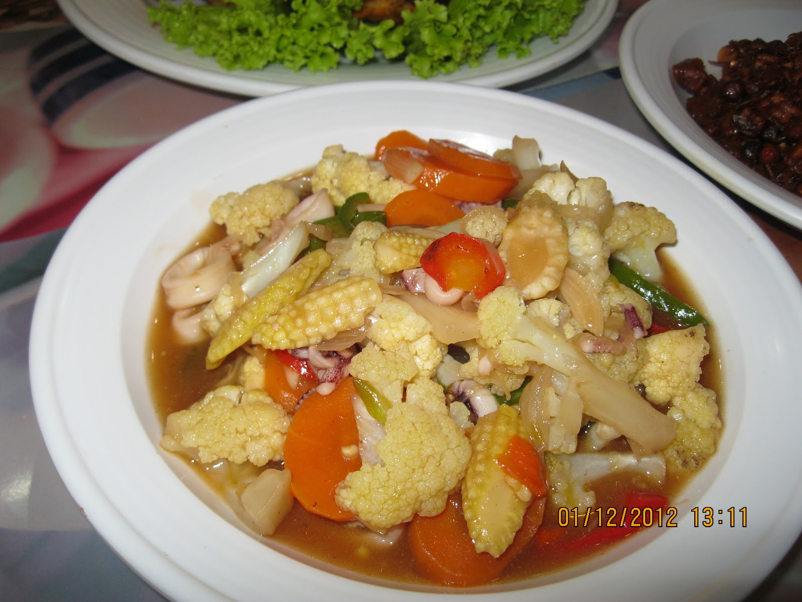 RESEPI CIKGU ANI: SAYUR CAMPUR