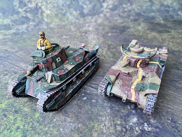  Bolt Action 28mm Company B Type 89 Tank vs Warlord Type 97 Tank Sizes