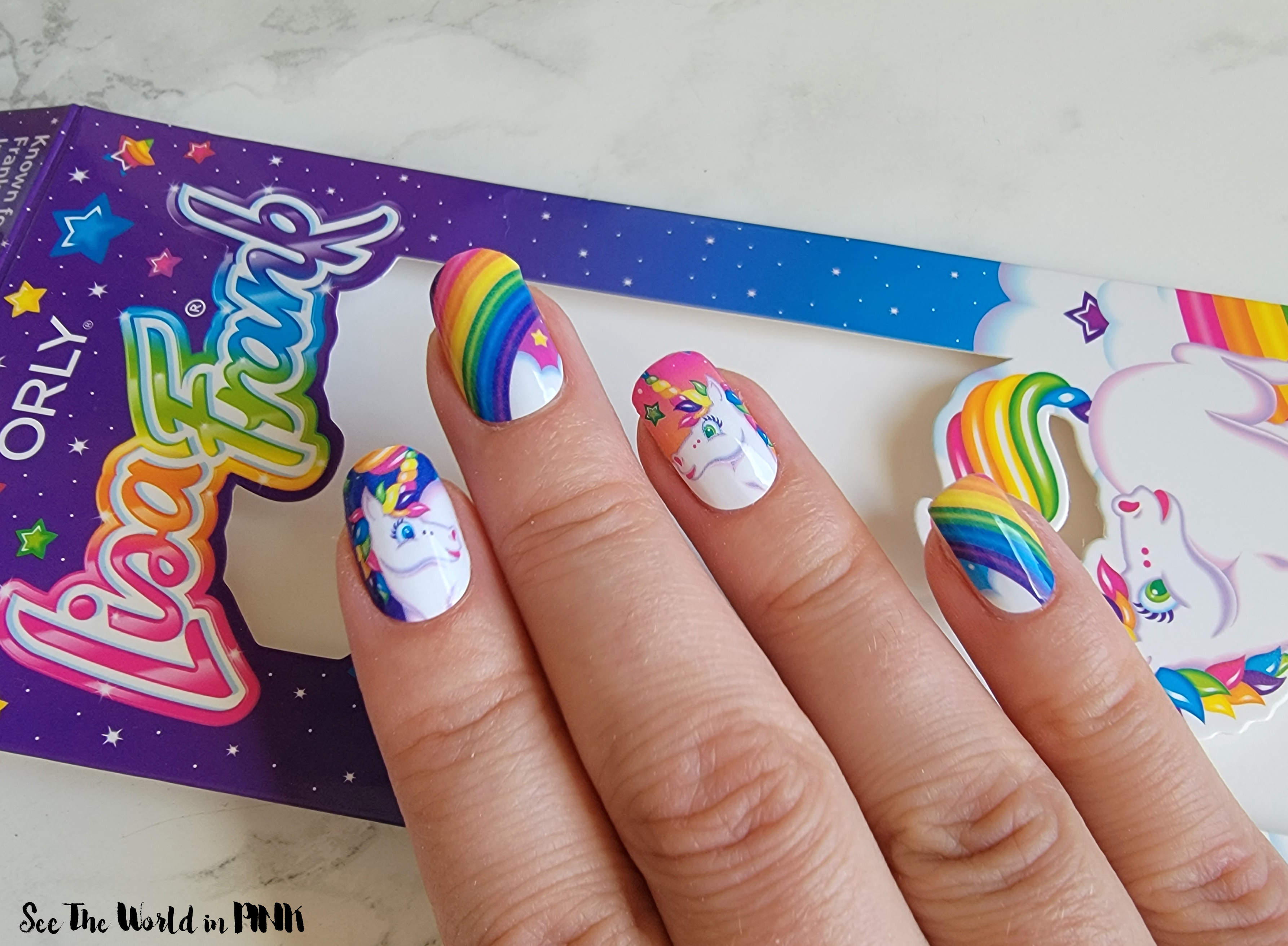 Enclosed French x Unicorn Nails. | NAIL ART GALLERY | MARIE BEAUTY SUPPLY