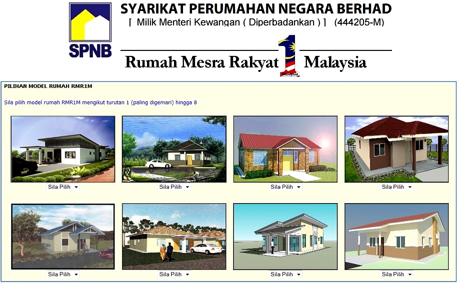 Cara Mohon Rumah Mesra Rakyat 1Malaysia - RMR1M - BMBlogr