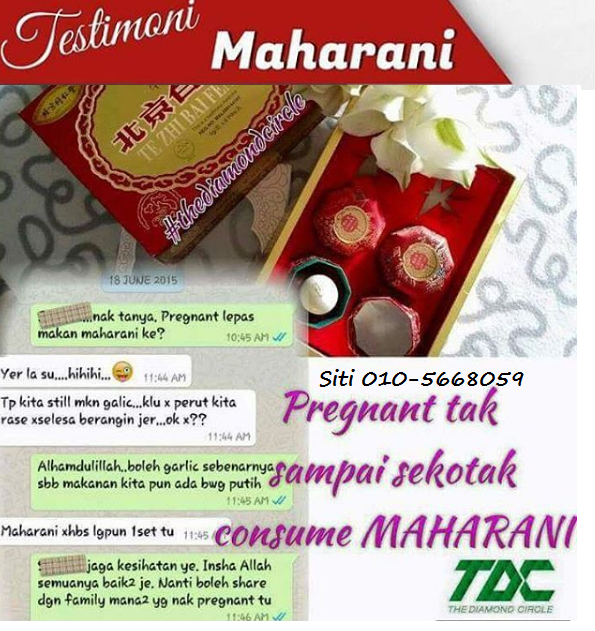 Tips HAMIL dengan Herba Maharani