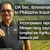 Sec. Piñol to Ph Inquirer: Minsan lang kayo sumulat tungkol sa Agrikultura, basura pa!