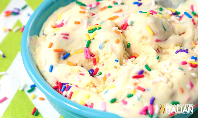  Cake Batter Ice Cream is an easy recipe Cake Batter Ice Cream (Cold Stone Copycat)