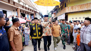 Bupati Benny Dwifa Hadiri Bakhatib Adat Sekaligus Resmikan Kantor Baru Wali Nagari Timbulun