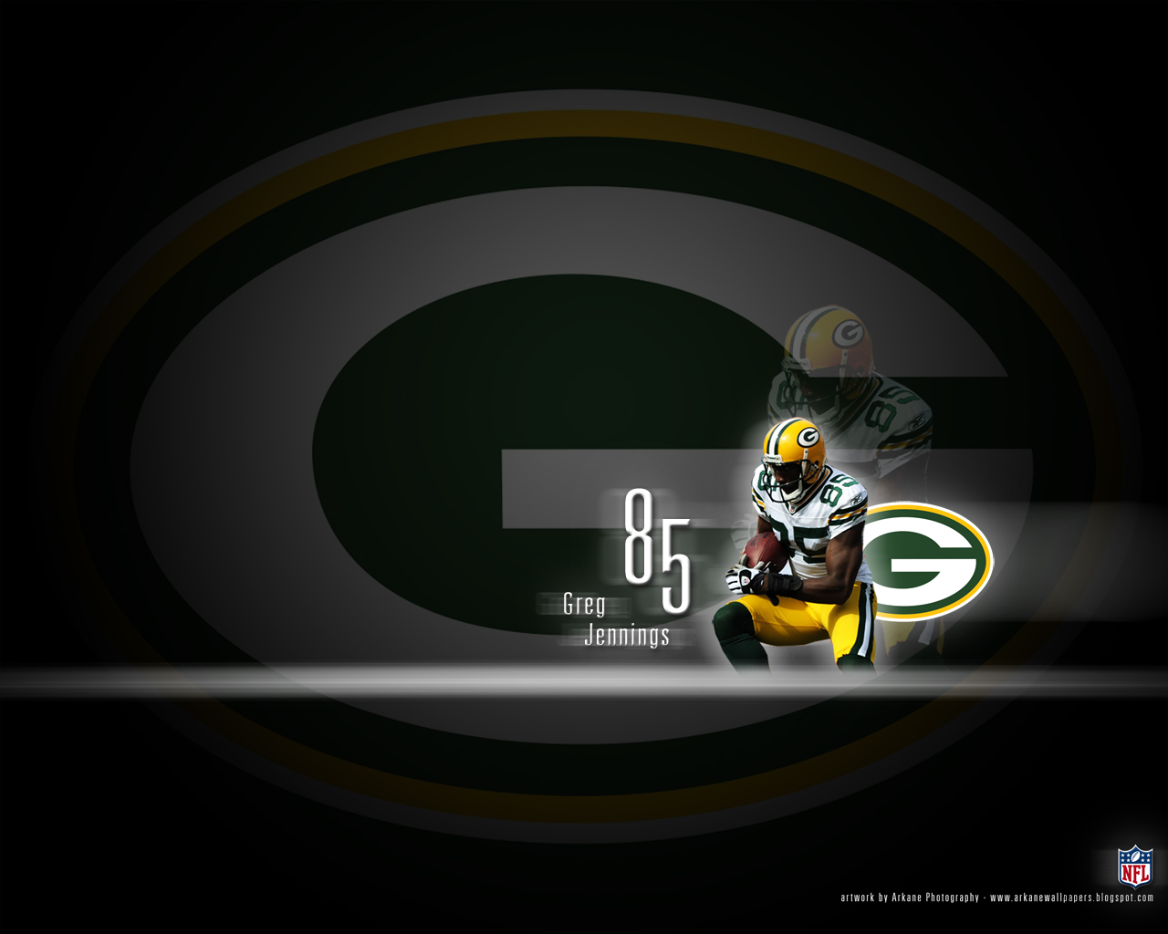 Arkane NFL Wallpapers: Greg Jennings - Green Bay Packers