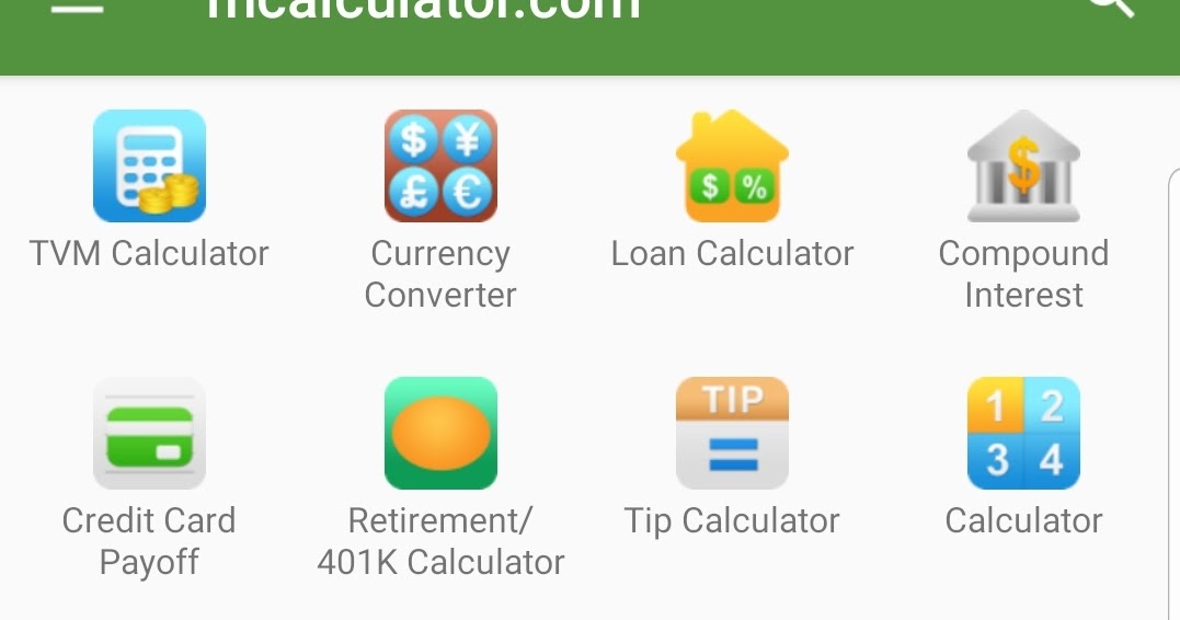 第一天投资理财日记: 一个不可错过的金融计算App ~~ Financial Calculator