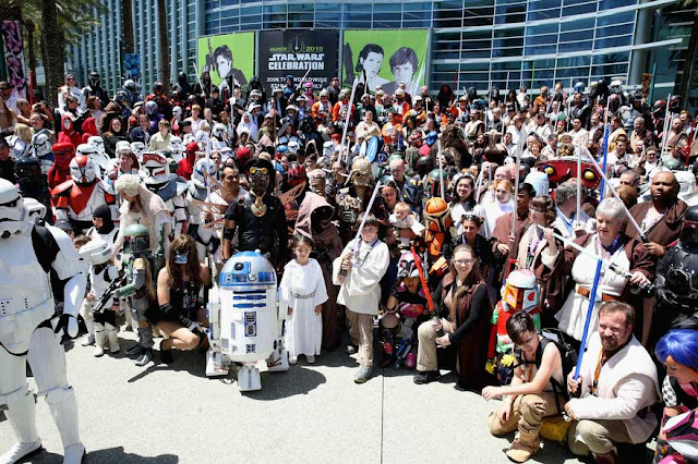The first mass celebration of the Star Wars Day was held in 2011 in Toronto (Canada),