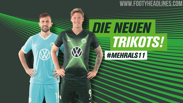 Neues Vw Logo Nike Wolfsburg 19 20 Trikots Veroffentlicht Nur Fussball