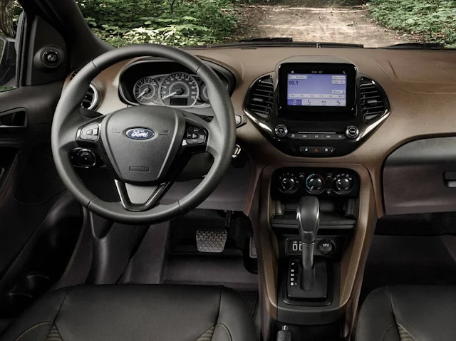 Novo Ford Ka 2019 - interior - painel