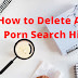 How to Delete Adult or Porn Search History?