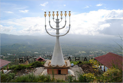  menorah in Manado, Indonesia 