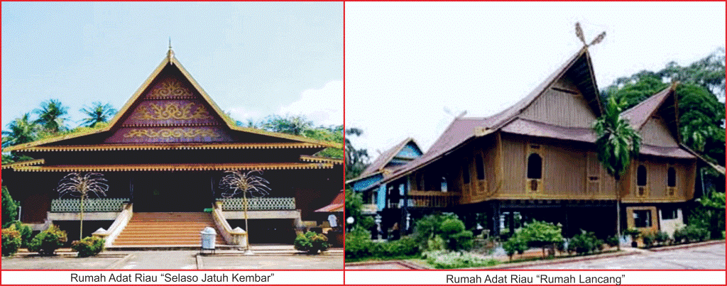 Rumah Adat Riau Lengkap, Gambar dan Penjelasannya - Seni 