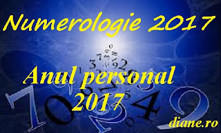 Numerologie 2017 - Anul tău personal 2017