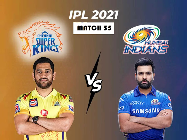 IPL 2021 MI vs CSK Highlights and score card - Match 55th T20 : Sports News