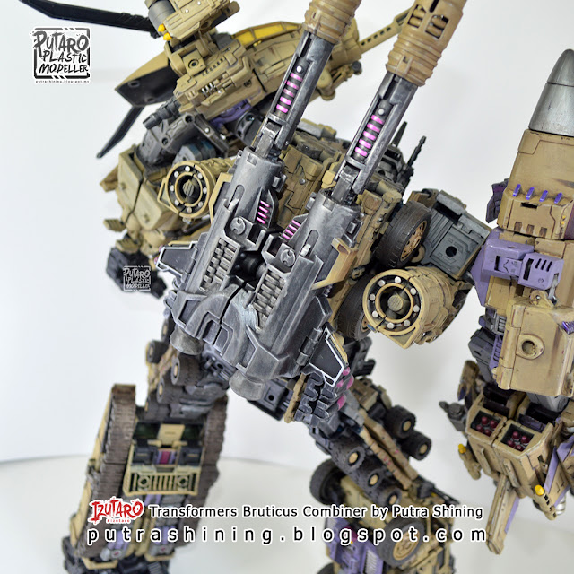 Toy Custom Paint: Transformers Bruticus Combiner by Putra Shining