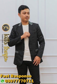 Blazer Hitam Pria