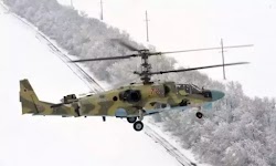 Το στρατιωτικό ελικόπτερο Ka-52 Alligator σε εντυπωσιακές φιγούρες κατά τη διάρκεια εκπαιδευτικού προγράμματος για πιλότους. Tα εντυπωσιακά...