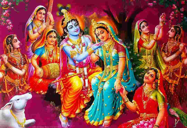 Achyutam Keshavam Krishna Damodaram Lyrics Hindi