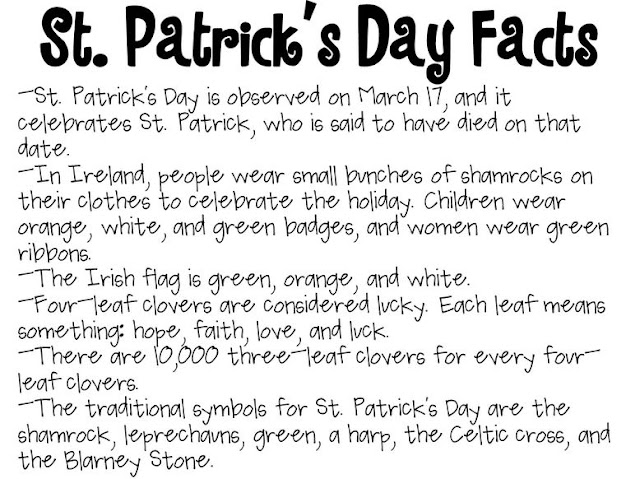 st patricks day facts
