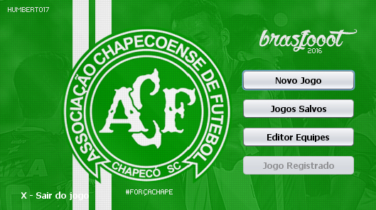 Skin Chapecoense para Brasfoot 2016