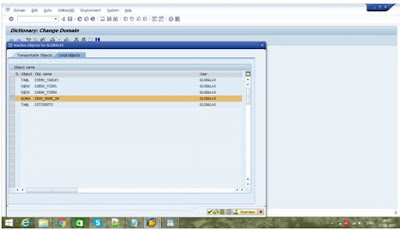 Step by Step Tutorial on Creating Domain in SAP ABAP 