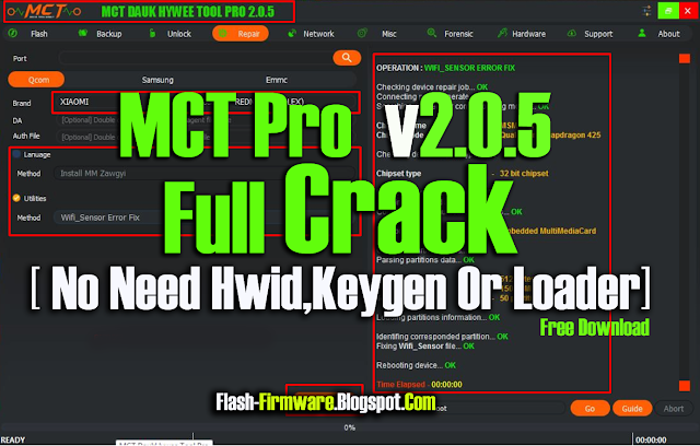 MCT Pro v2.0.5 Crack Setup    Tool [ No Need Hwid,Keygen Or