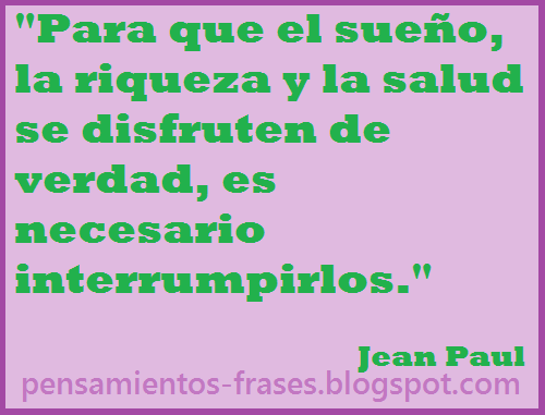 frases de Jean Paul