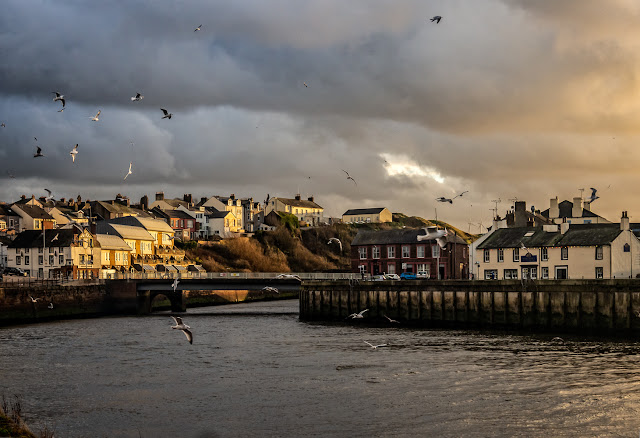 Photo of a bridge over the River Ellen at Maryport