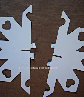 slotted snowflake