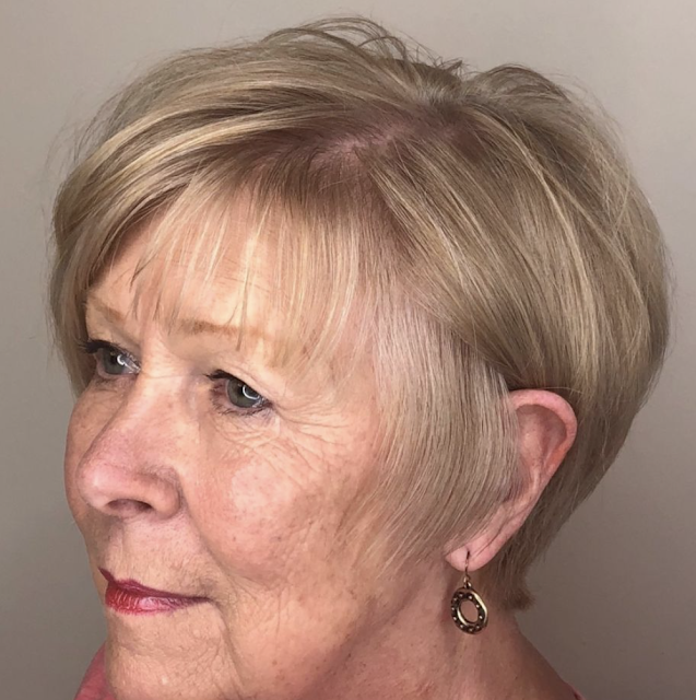 short haircuts for women over 60