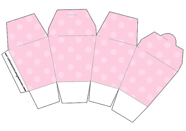 Pink with Pink Polka Dots: Free Printable Chinese Take Away Box.