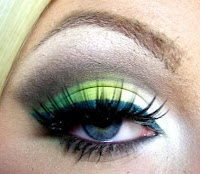 green makeup looks