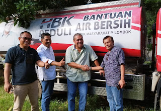 Tambah Satu Mobil Tangki Lagi, HBK PEDULI Tingkatkan Suplai Air Bersih Gratis untuk Warga Terdampak Kekeringan di Lombok