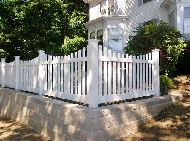 Fencing And Gates Laconia  My Beautiful White Picket Fence!