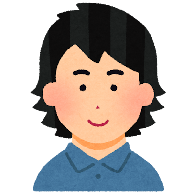 外ハネの髪型のイラスト 男性 かわいいフリー素材集 いらすとや