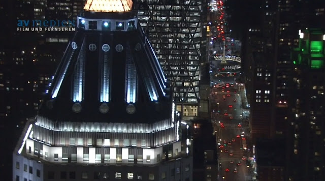 Close up photo of roof on one of the buildings