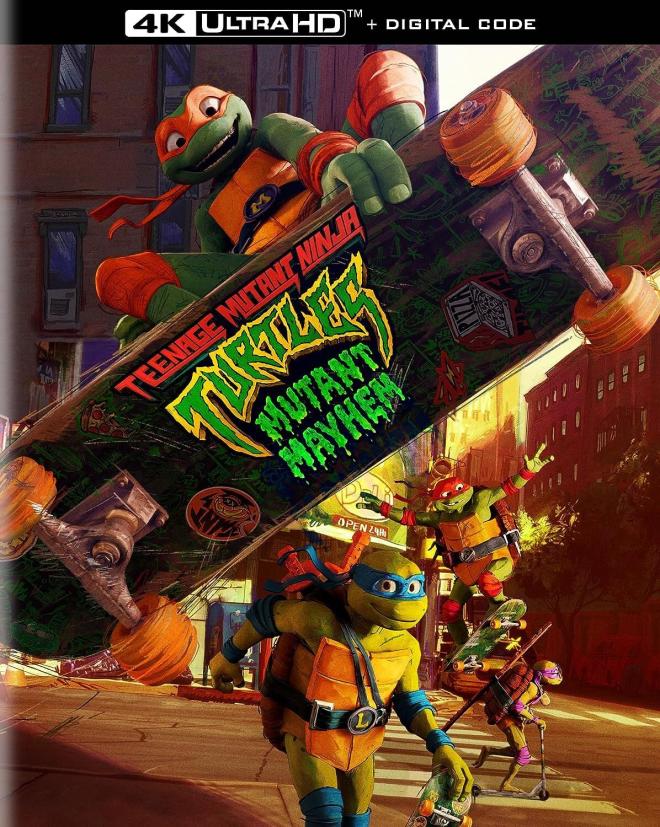 Teenage Mutant Ninja Turtles: Mutant Mayhem Steelbook 4K & Blu Ray Preorder  NoDC