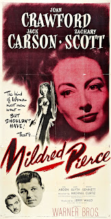 MILDRED PIERCE. Estados Unidos. Cartel Three Sheet: 104 x 206 cms. ALMA EN SUPLICIO. Mildred Pierce. 1945. Estados Unidos. Dirección: Michael Curtiz. Reparto: Joan Crawford, Jack Carson, Ann Blyth, Zachary Scott, Eve Arden, Bruce Bennett, Veda Ann Borg, George Tobias.