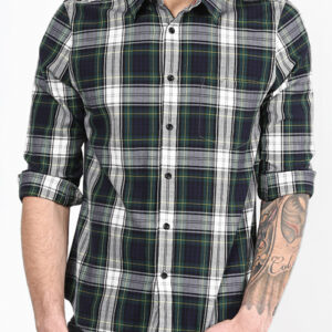 Monochromatic Flannel Shirt