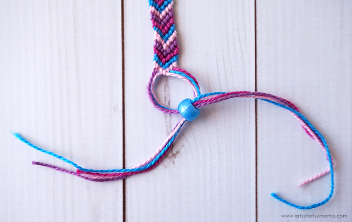 DIY Friendship Bracelet with LEGO Friends