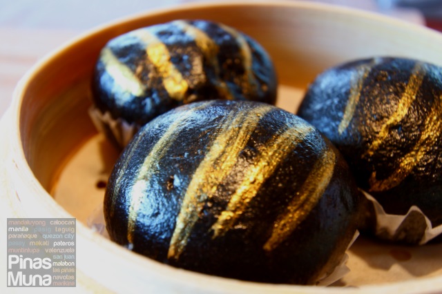  Black Gold Egg Custard Buns