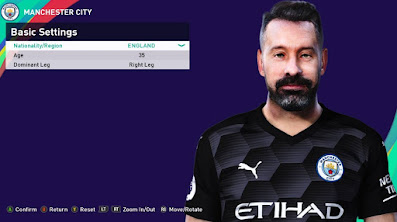 PES 2021 Faces Scott Carson by Rachmad ABs