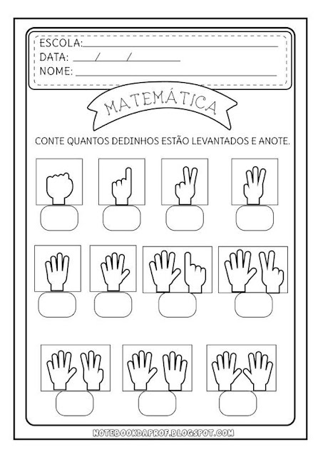 Atividades de Matemática em LIBRAS