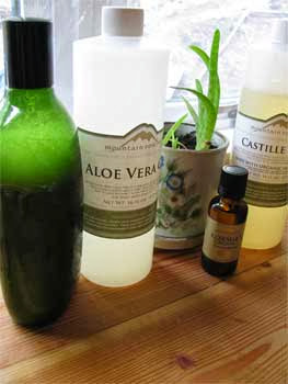 DIY Rosemary Shampoo